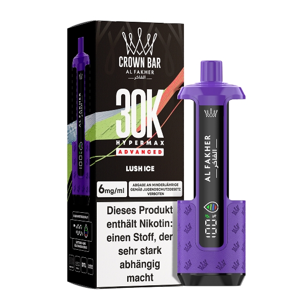 Al Fakher Hypermax Lush Ice 6mg E-Zigarette