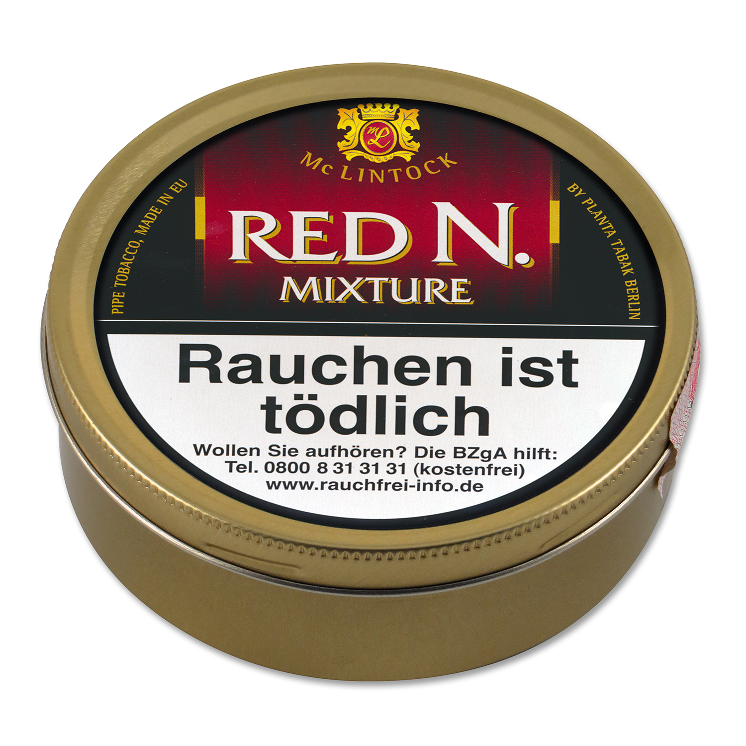 Mc Lintock Red N. Pfeifentabak Dose