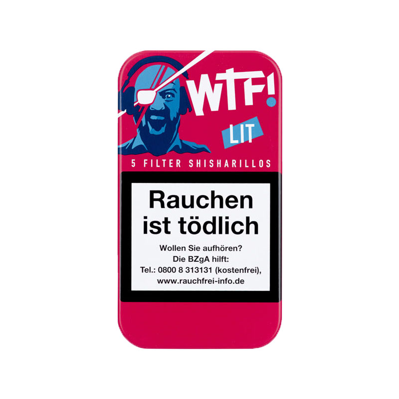 WTF! Lit Shisharillo 5er Schachtel