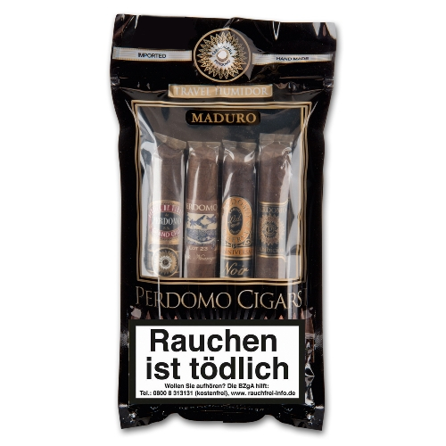 Perdomo Toro Format Sampler 4er Humibag Maduro