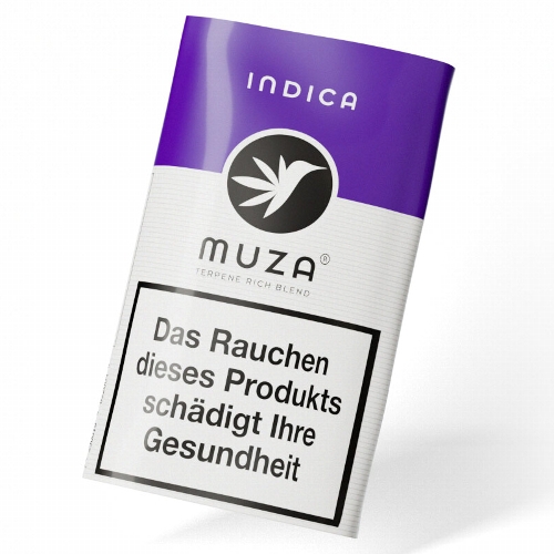 Muza Indica Terpene Rich Blend Kräutertabak Pouch
