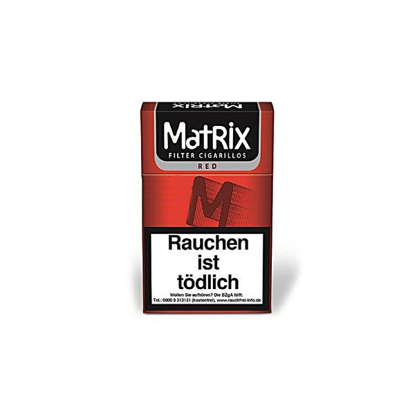Matrix Red OP Zigarillos Naturdeckblatt Gebinde