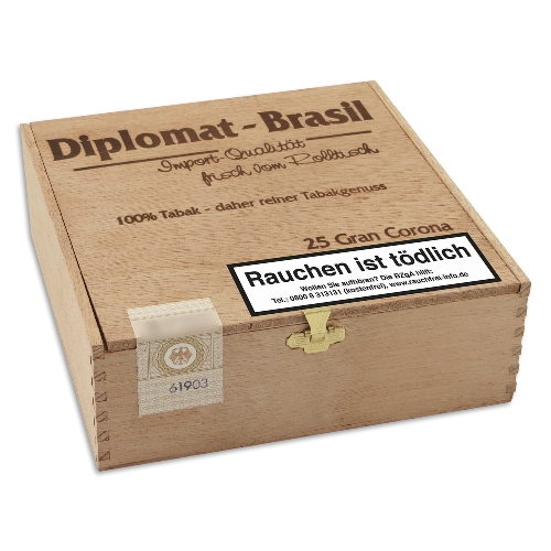 Diplomat Grand Corona Brasil Zigarren Kiste