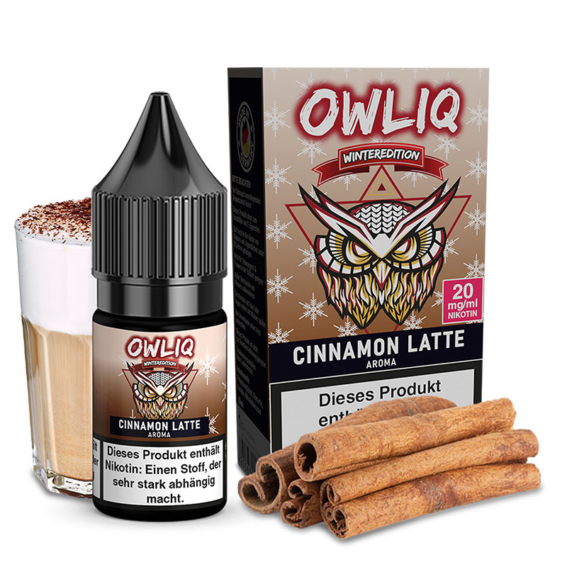 Owliq Cinnamon Latte Winter Edition 20mg Nikotinsalz Liquid