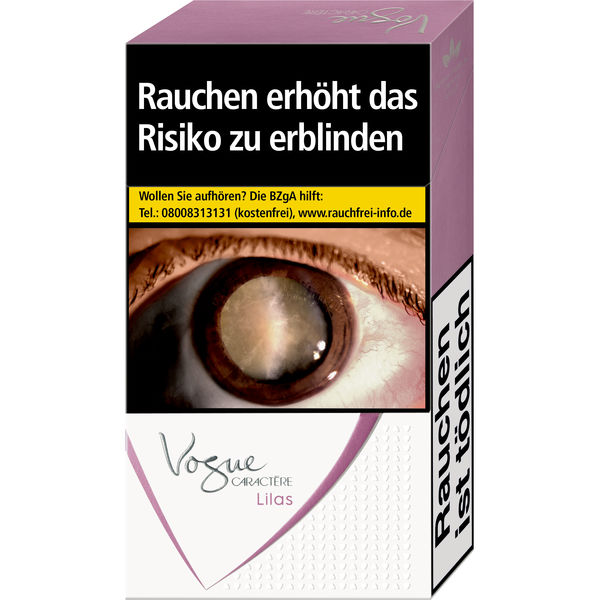 Vogue Charactère Lilas Original Pack Zigaretten Stange