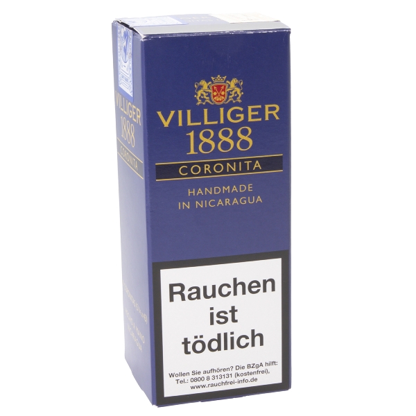 Villiger 1888 Nicaragua Coronita Refill Zigarren Bundle