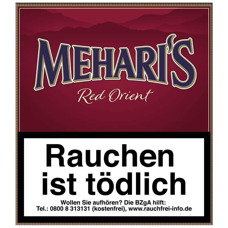 Mehari's Red Orient Zigarillos Gebinde