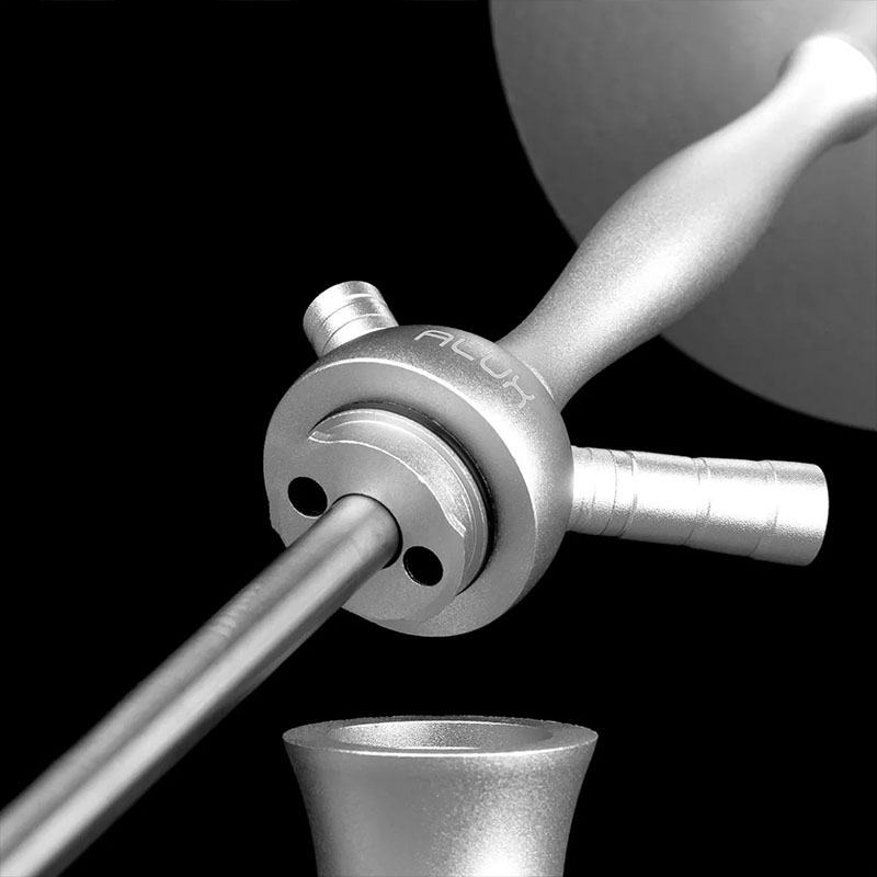 Aladin Shisha Alux Admiral Silber Chamber