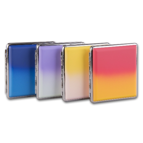 Zigarettenetui Metall Champ Farbverlauf