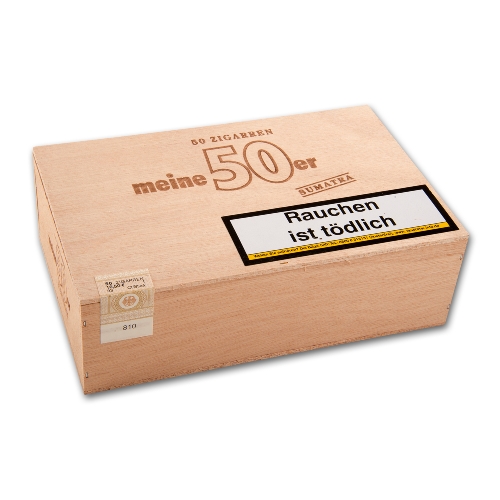 Meine 50er Sumatra Zigarren 50er Kiste