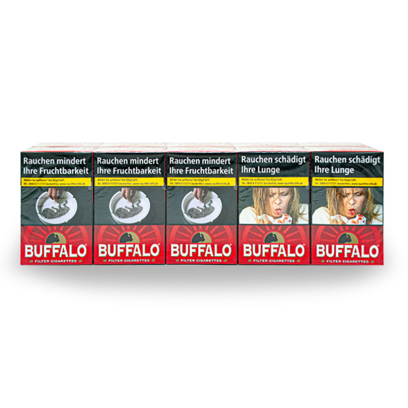 Buffalo Red Original Pack Zigaretten Stange