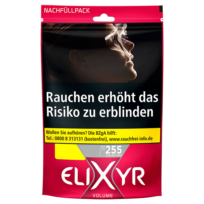 Elixyr Red Volume Zigarettentabak Beutel