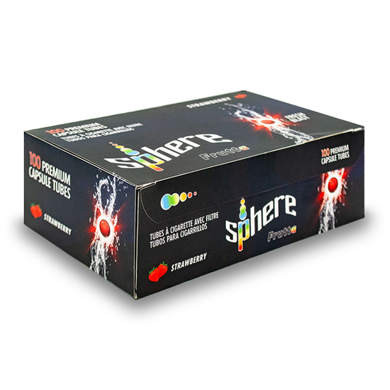 Sphere Strawberry Click Hülsen Packung