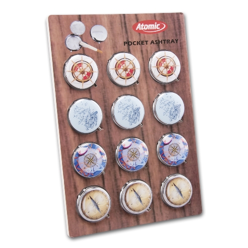 Taschenascher Metall Atomic Maritim