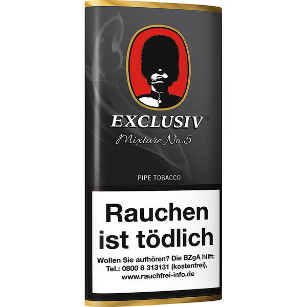 Exclusiv Mixture No.5 Pfeifentabak Pouch