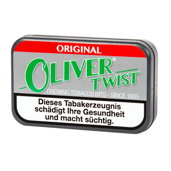 Oliver Twist Original Grün Kautabak Dose