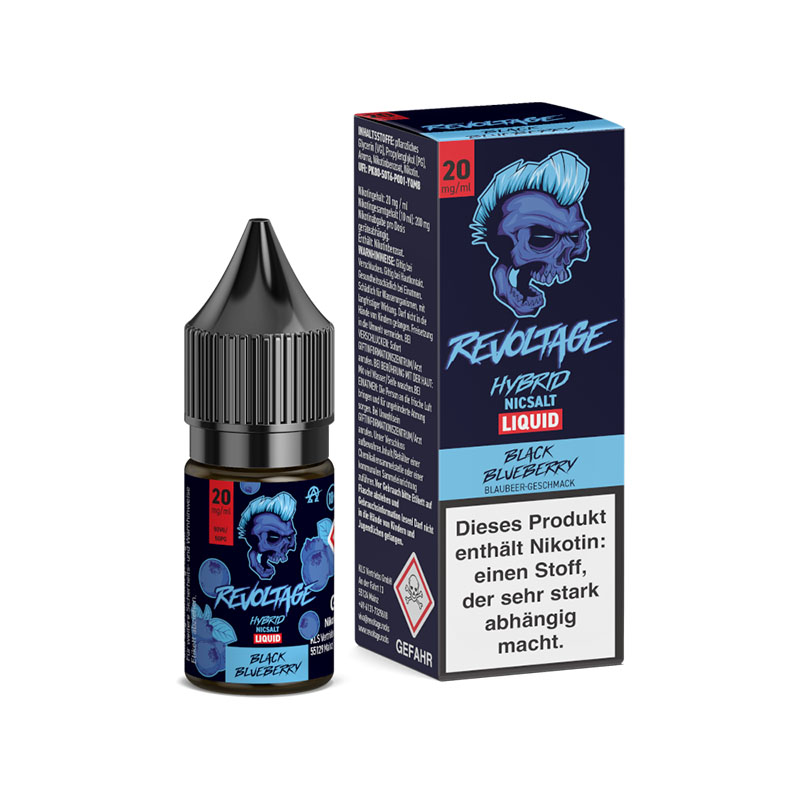Revoltage Hybrid Nikotinsalz Liquid Black Blueberry 20mg