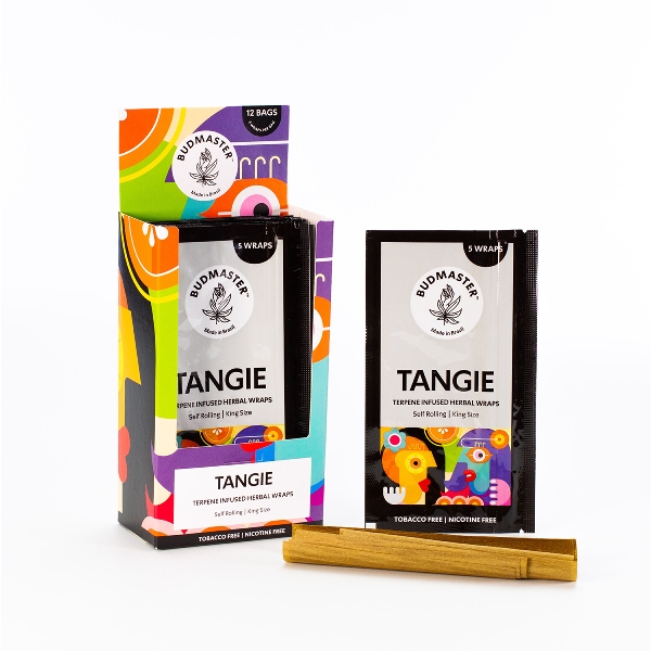 Budmaster Tangie Terpene Infused Blunt Wraps