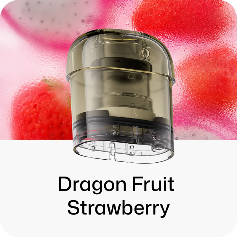 Grabit Max Dragon Fruit Strawberry 20mg Prefilled Pods Packung