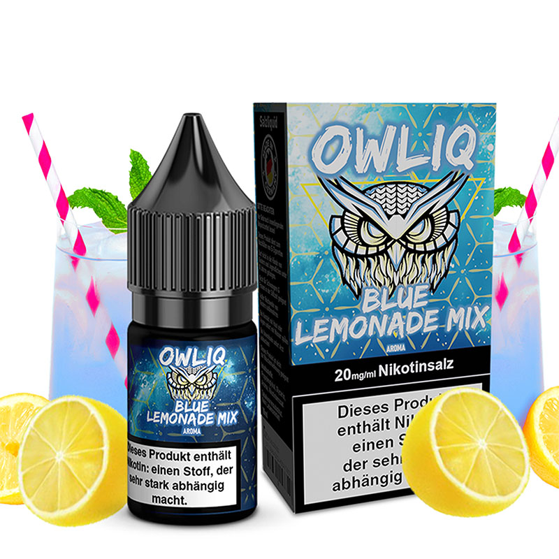 Owliq Blue Lemonade Mix 20mg Nikotinsalz Liquid
