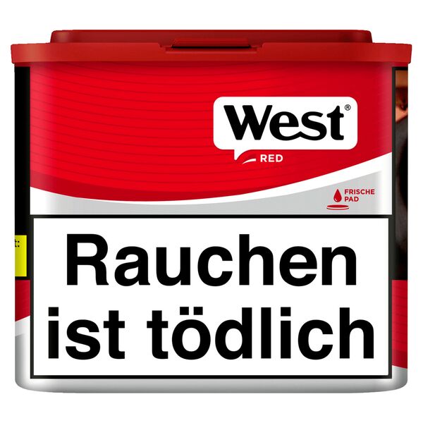 West Red Volumentabak Dose