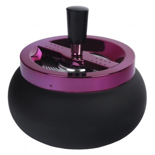 Angel Schleuderascher Metall Schwarz Lila