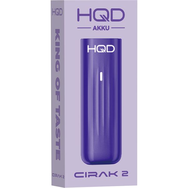 HQD Cirak 2 Purple Akku E-Zigarette Packung