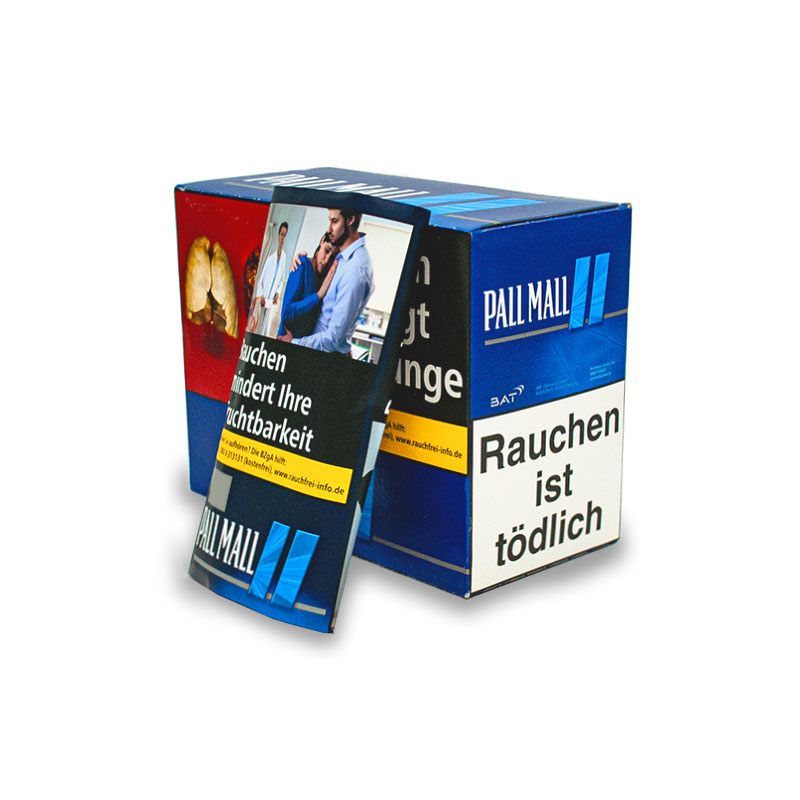 Pall Mall Blue Halfzware Tabak Pouch Gebinde