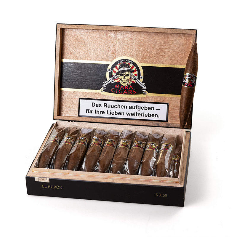 Mara El Huron Zigarren Kiste offen