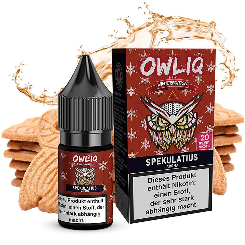 Owliq Spekulatius Winter Edition 20mg Nikotinsalz Liquid