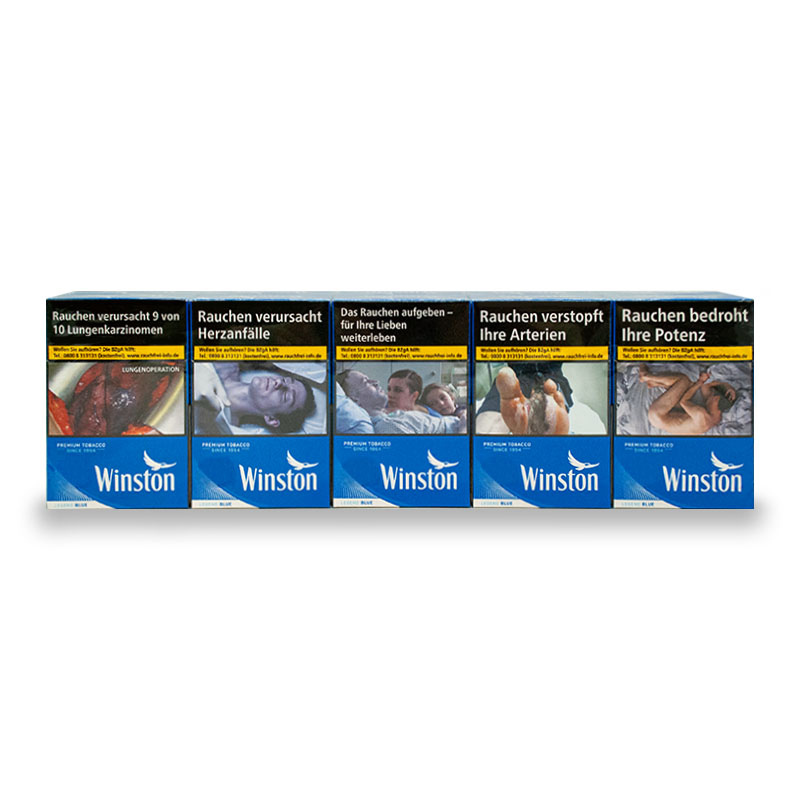Winston Blue Original Pack Zigaretten Stange