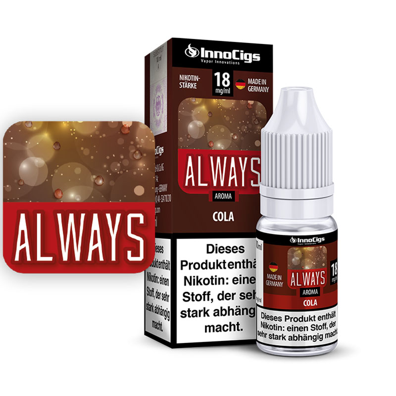 E-Liquid Innocigs Always Cola Aroma 18 mg
