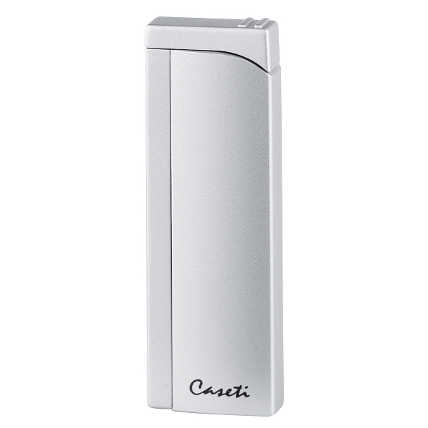 Caseti Piezo Silber Matt Feuerzeug