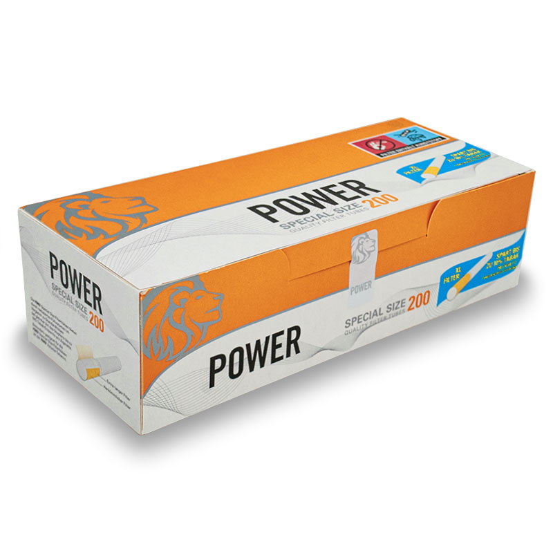 Power Extra Size Filterhülsen Packung