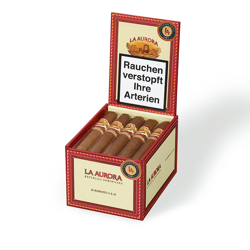 La Aurora 1987 Connecticut Robusto Zigarren Kiste