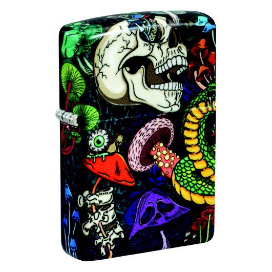 Zippo Psychedelic Skull