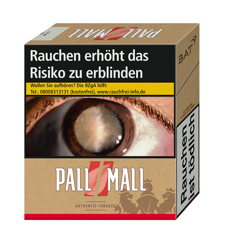 Pall Mall Authentic Red Super Zigaretten Schachtel