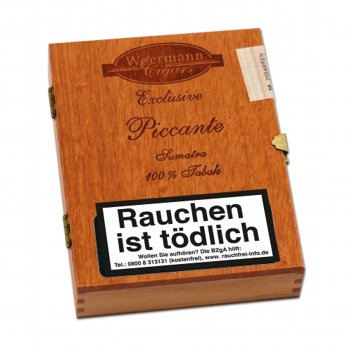 Exclusive Piccante Sumatra Zigarillos 16er Kiste