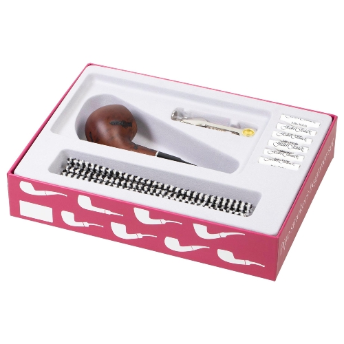 Pfeifenstarterset Jean Claude Spot rust gebogen