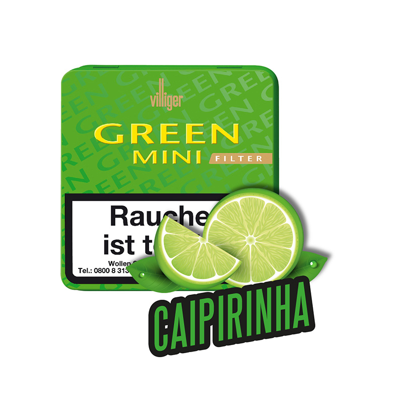 Villiger Green Mini Caipirinha Filter Gebinde