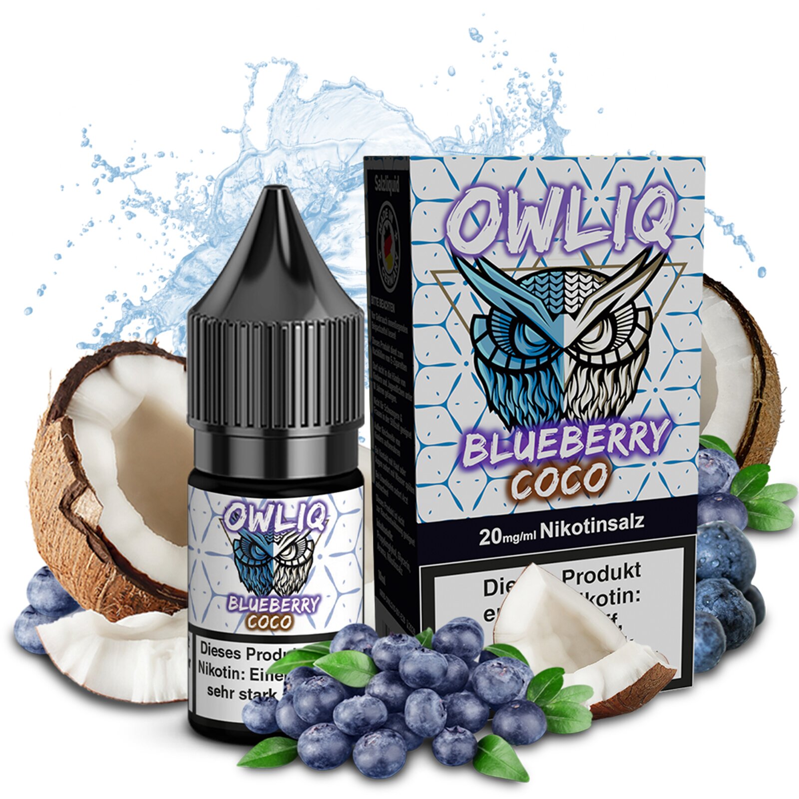 Owliq Blueberry Coco 20mg Nikotinsalz Liquid