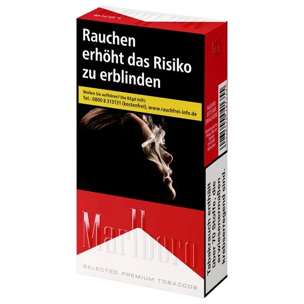 Marlboro Red Long Original Pack Zigaretten Schachtel