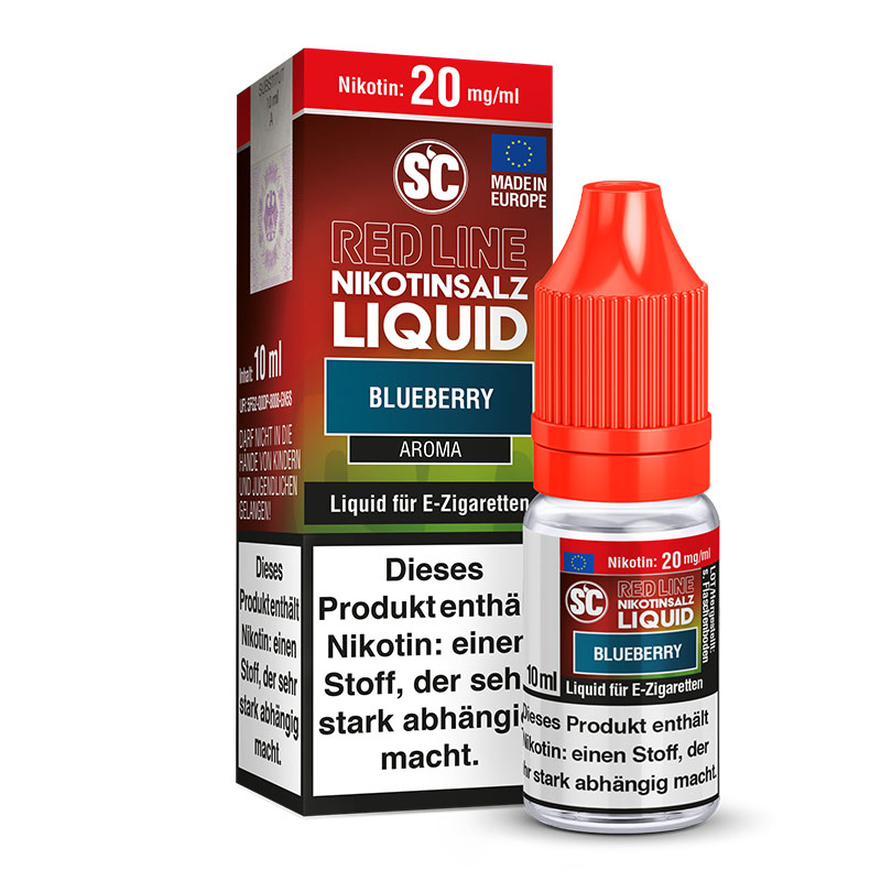 SC Red Line Blueberry Nikotinsalz Liquid 20mg