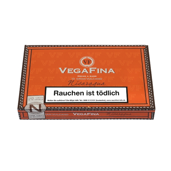 Vegafina Nicaragua Gran Vulcano Zigarren Kiste