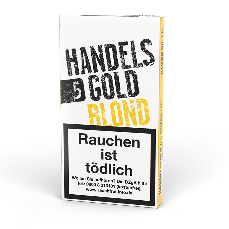 Handelsgold Blond Zigarillos Gebinde