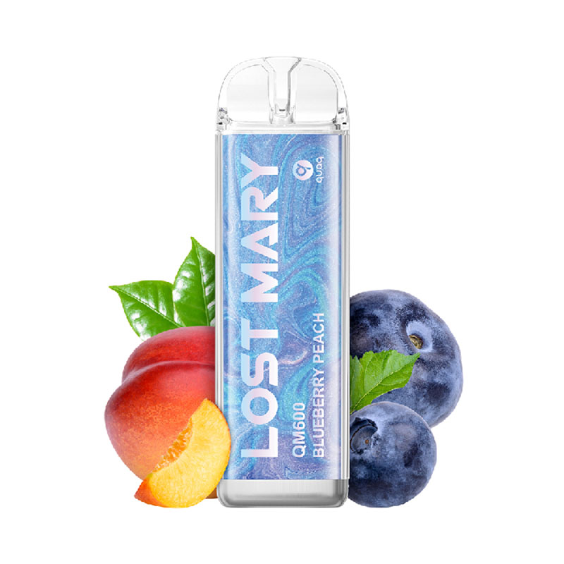 Lost Mary QM600 Blueberry Peach 20mg Einweg E-Zigarette