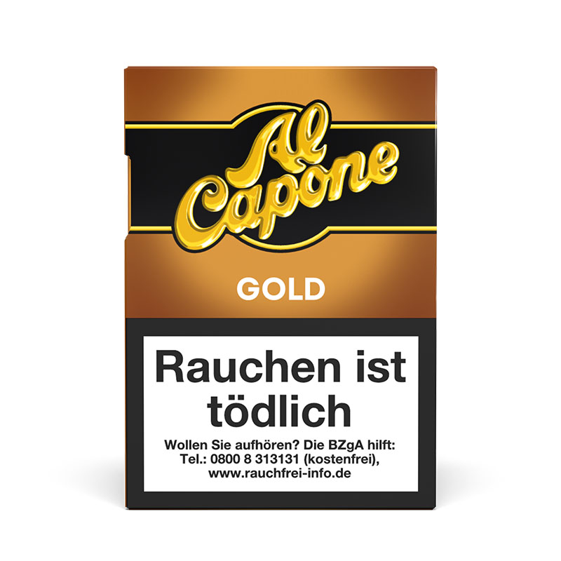Al Capone Gold Filter Zigarillos Gebinde