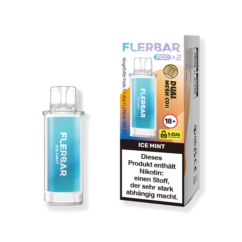 Flerbar Ice Mint 20mg Prefilled Pods: Jetzt entdecken Flerbar Ice Mint 20mg Prefilled Pods: Jetzt entdecken
