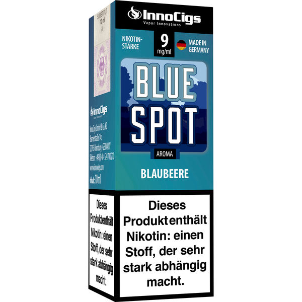 E-Liquid Innocigs Blue Spot Blaubeeren Aroma 9mg