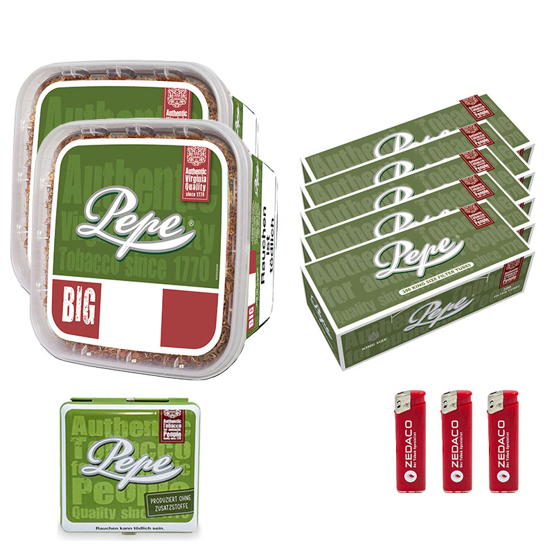 Pepe Volumentabak Eimer Aktion Large mit Etui